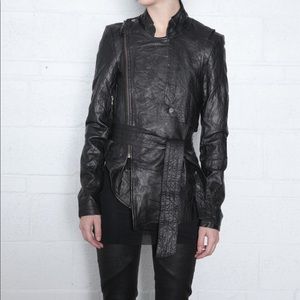 SOLD Barbara I Gongini Leather Jacket